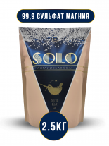Английская соль для ванн EPSOM SALT 2,5 кг, Solo, магниевая соль для ванны, для похудения и против отечности, Флип