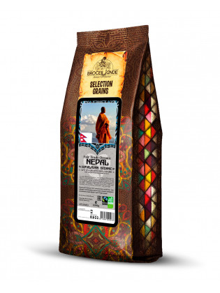 Кофе в зёрнах Broceliande NEPAL GIMALAYAN ORGANIC, вес 1 кг.